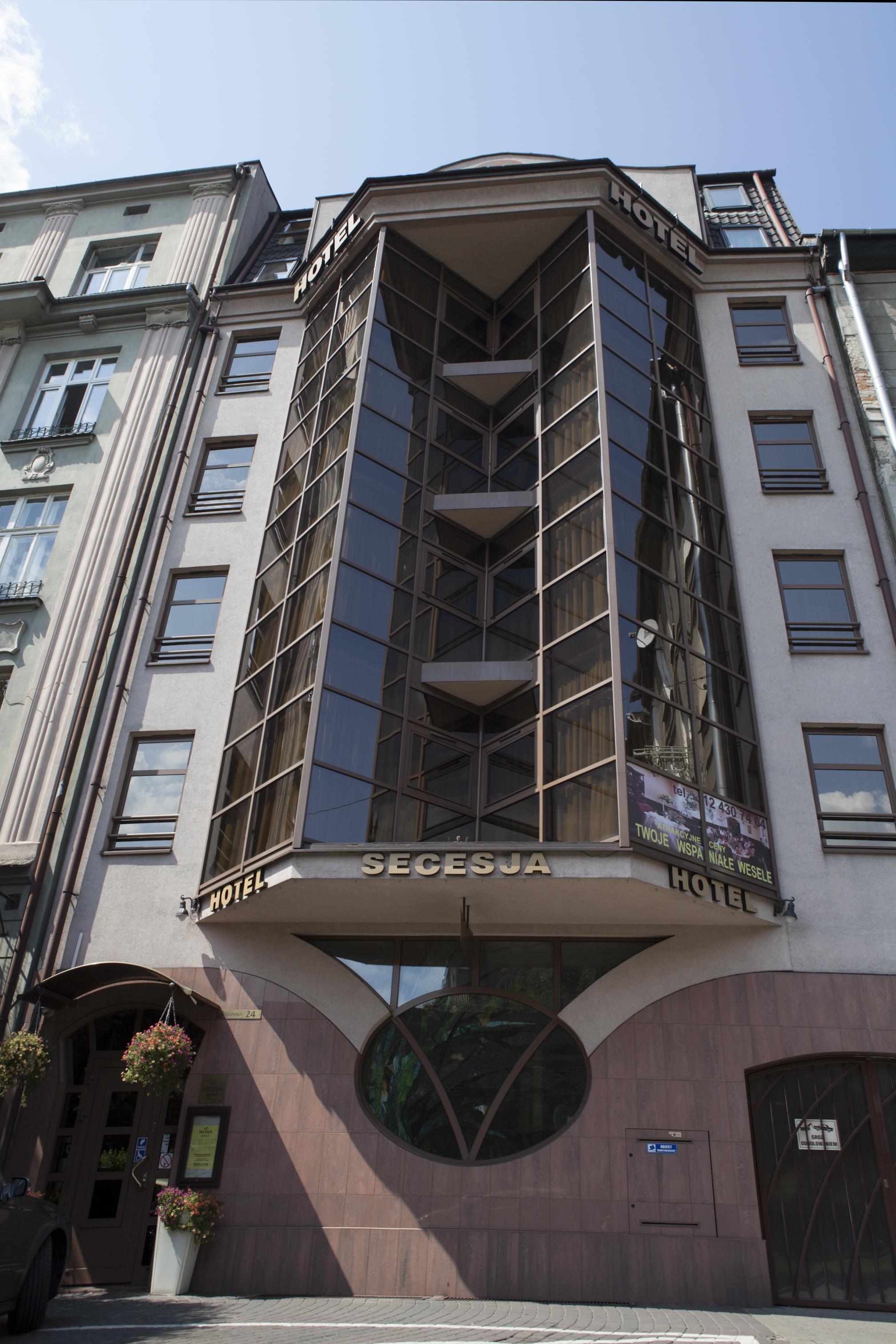 Hotel Secesja Краков Экстерьер фото